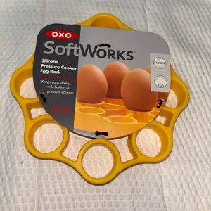 OXO Yellow Silicone Egg Holder